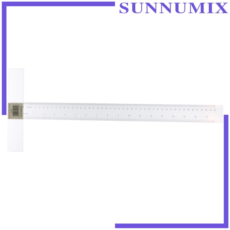 Cây Lăn Nhựa Chữ T Trong Suốt 45cm Chuyên Dụng Cho Làm Việc