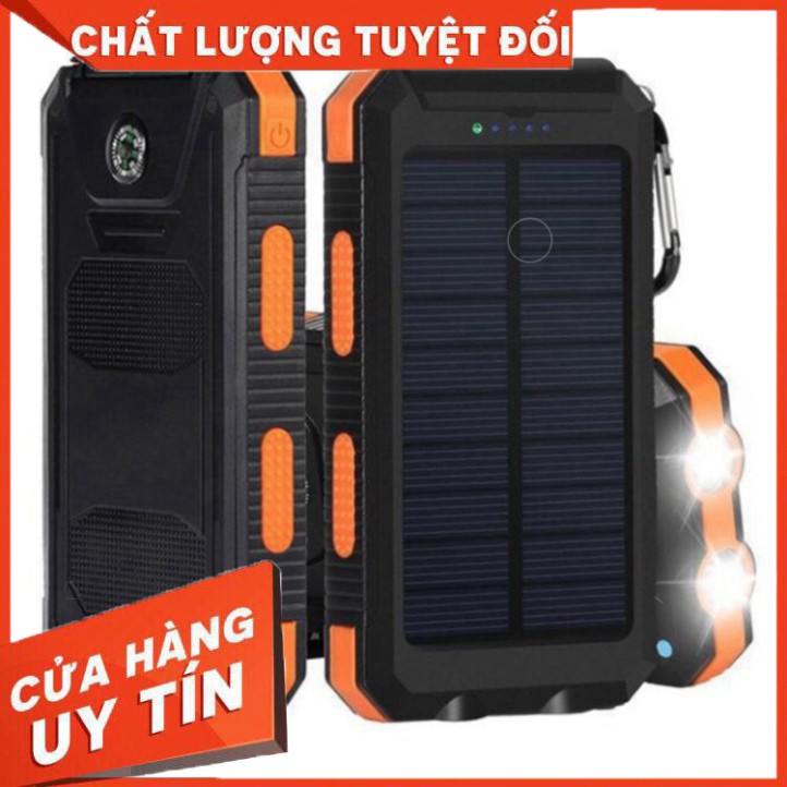 CHÍNH HÃNG GIÁ TỐT Sạc dự phòng năng lượng mặt trời 20000mAh SẢN PHẨM BÁN CHẠY NHẤT