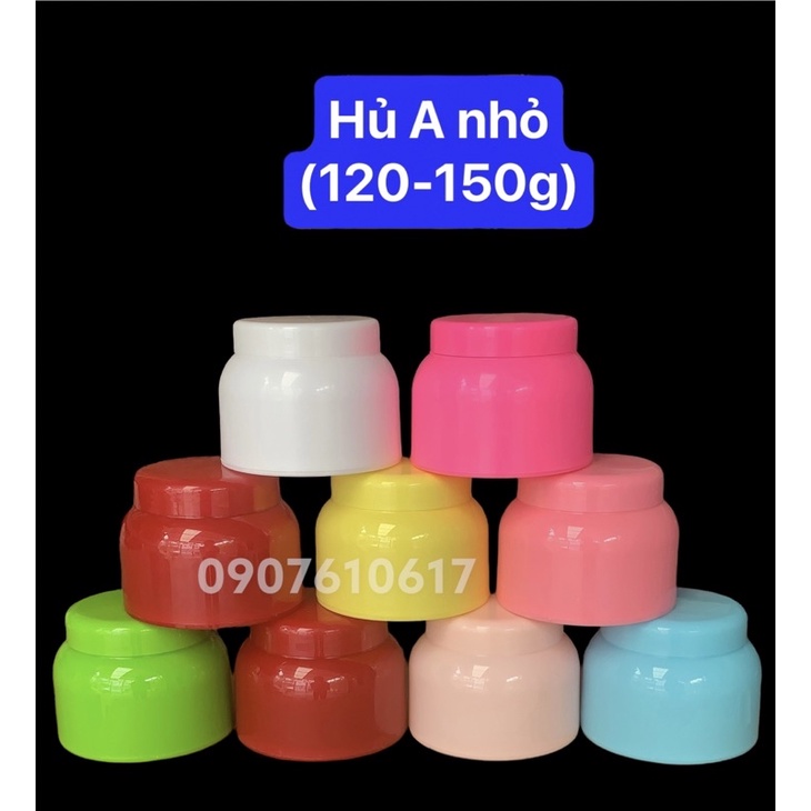 Hủ nhựa A bầu 120-150g đựng kem