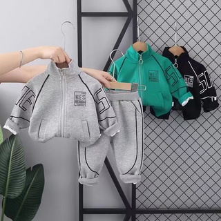 Bộ khoác bomber cá tính cho bé trai