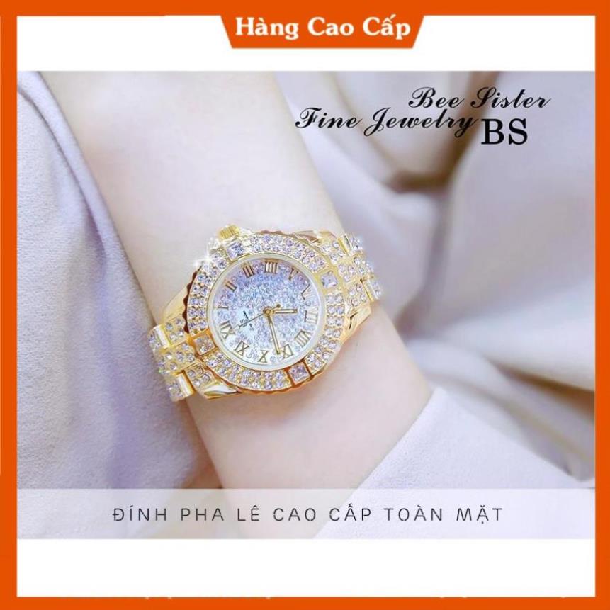 Đồng hồ nữ BS BEE SISTER Đính đá siêu đẹp + Tặng Hộp & Pin | BigBuy360 - bigbuy360.vn