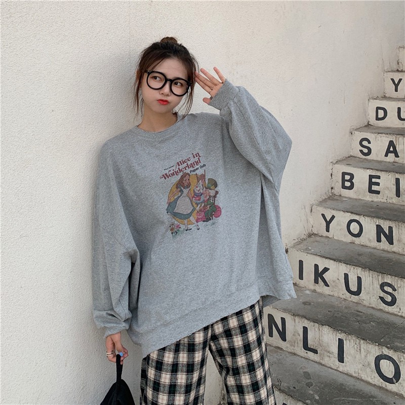 Áo Dài Tay In HOẠT HÌNH BẠCH TUYẾT VÀ 7 CHÚ LÙN  UNISEX