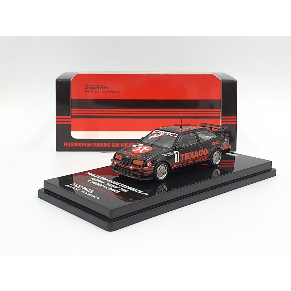 Xe Mô Hình Ford Siera Rs500 Cosworth #1 &quot;Texaco&quot; Fia European Touring Car Championship 1987 K.Ludwig / S.Soper 1:64 Inno