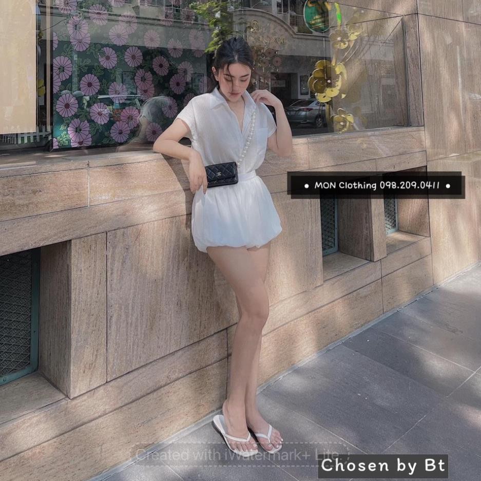Set đồ nữ cá tính, set váy ngắn áo sơ mi đi chơi sang chảnh mùa hè đẹp 8A00029 JKR | BigBuy360 - bigbuy360.vn