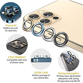 Kính Camera Wiwu Lens Guard Bảo Vệ Từng Mắt iPhone - Hàng Chính Hãng