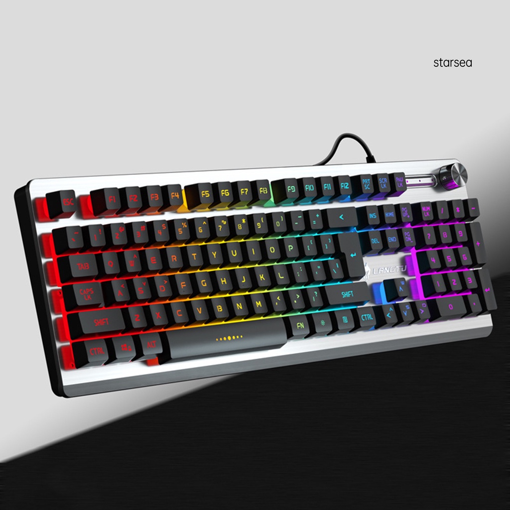 Bàn Phím Cơ Gaming Stse K002 104 Phím Có Đèn Led Nền Rgb