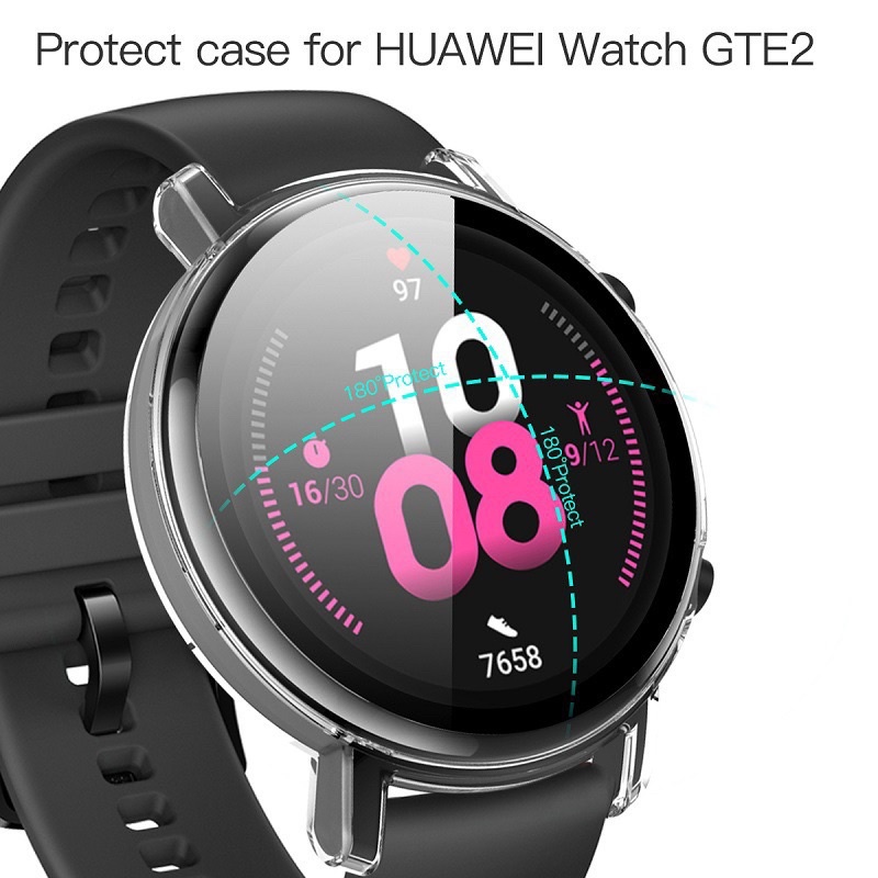 Ốp bảo vệ PC tích hợp màn cường lực Huawei Watch GT2