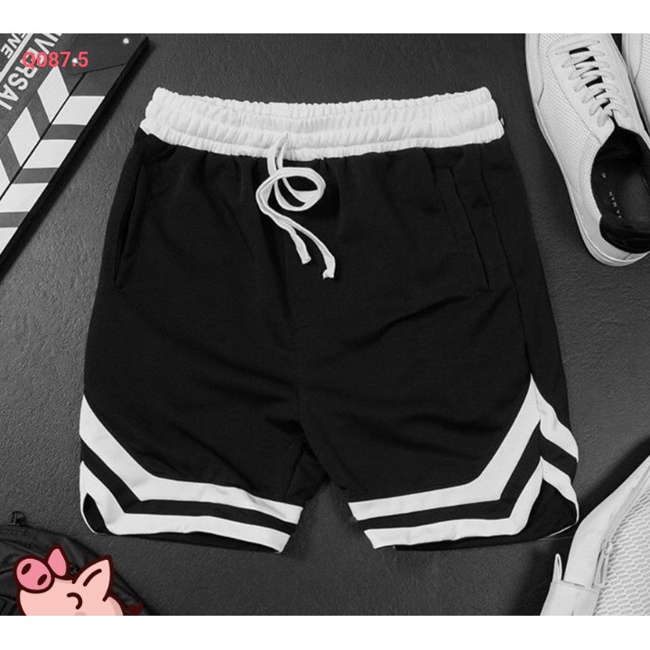 QUẦN SHORT 2.VLINE CHẤT POLI 2 DA DÀY DẶN, KO XÙ LÔNG UNISEX bigsize