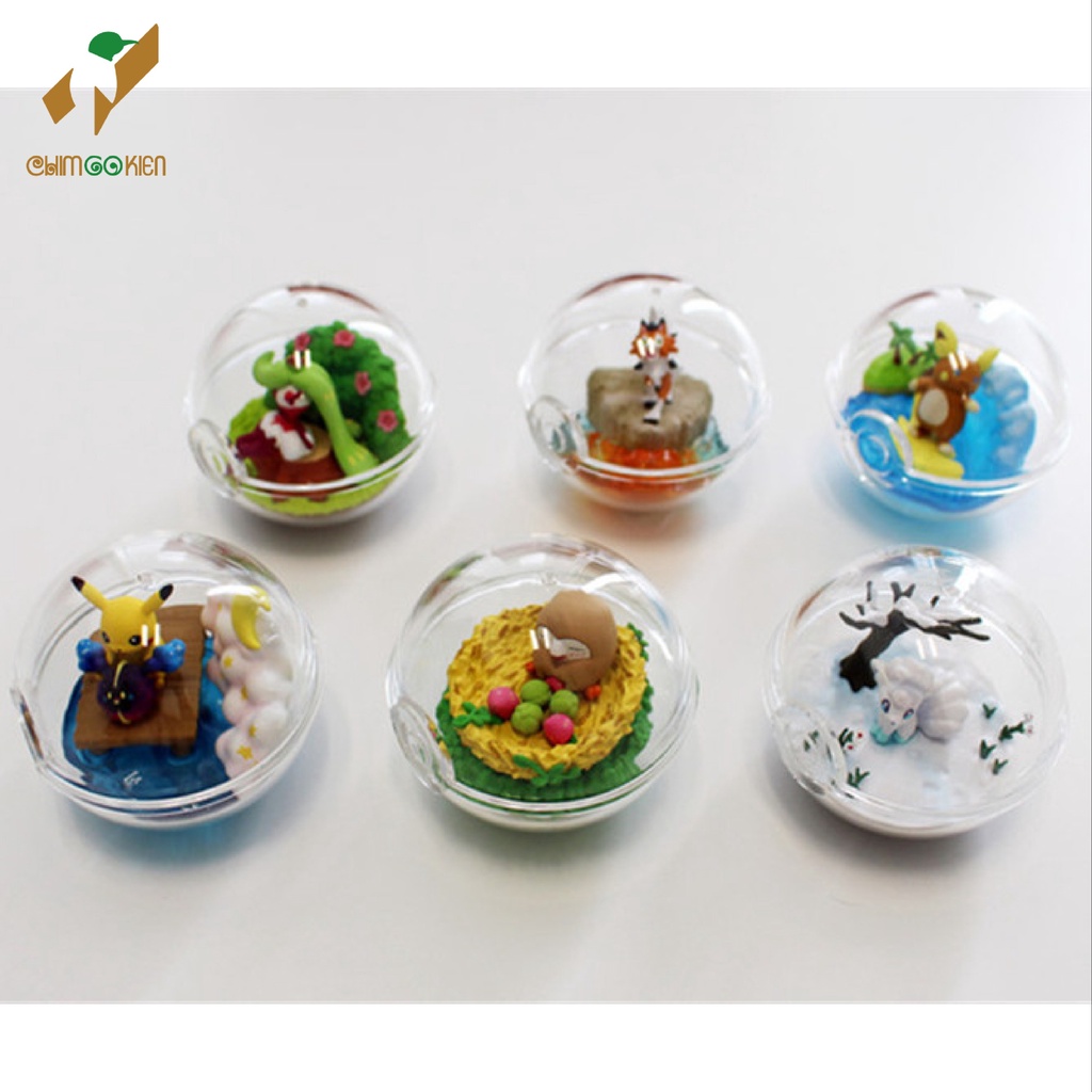 MÔ HÌNH POKEMON TERRARIUM COLLECTION ALOLA VOL 2