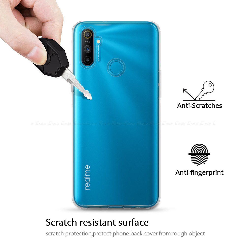 Ốp điện thoại từ TPU mềm cho Oppo A12S A53 2020 A72 A92 K7 Reno4 Realme C3i C11 C12 C15 C20 C21 Narzo 20 V3 V5 6S 7 Pro