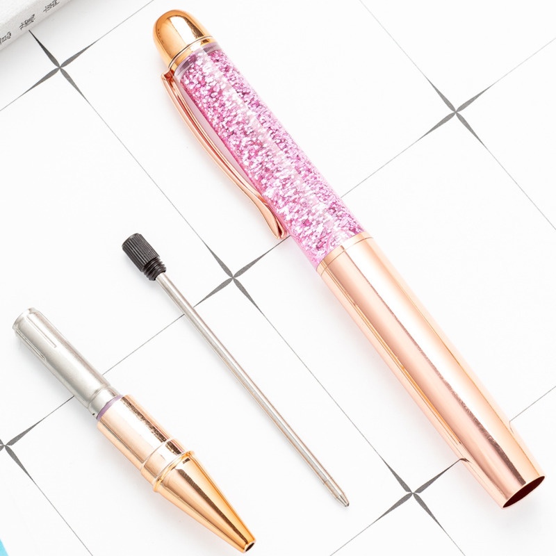 1 Cái Bút Bi Pha Lê Cát Chảy