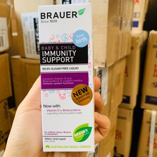 Sản phẩm siro Brauer baby child Immunity support