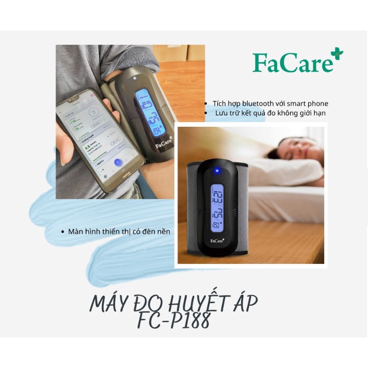 Máy đo huyết áp bắp tay Facare FC-P188  Bluetooth