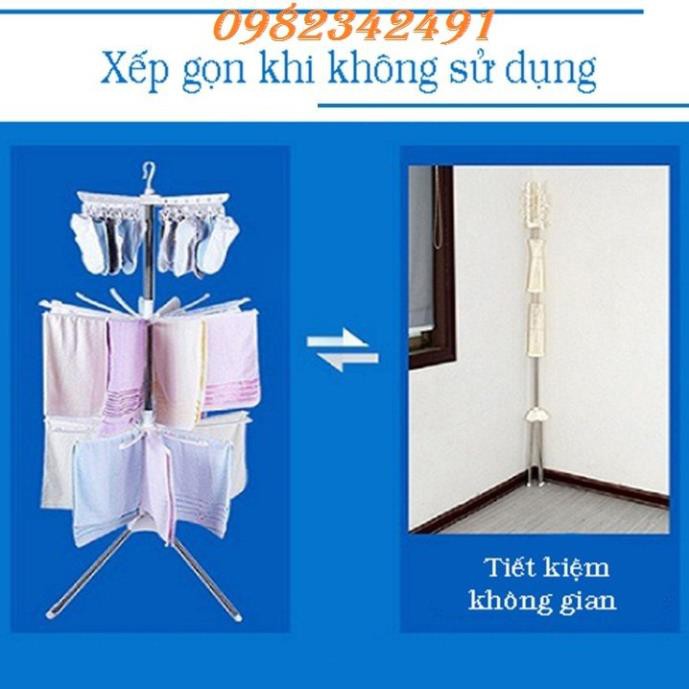 CÂY TREO QUẦN ÁO CÓ THỂ GẤP GỌN KHI KHÔNG SỬ DỤNG