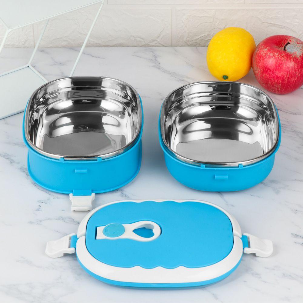 Hộp Đựng Thức Ăn Trưa Cách Nhiệt Chống Rò Rỉ 900 / 1800ML Tiện Dụng