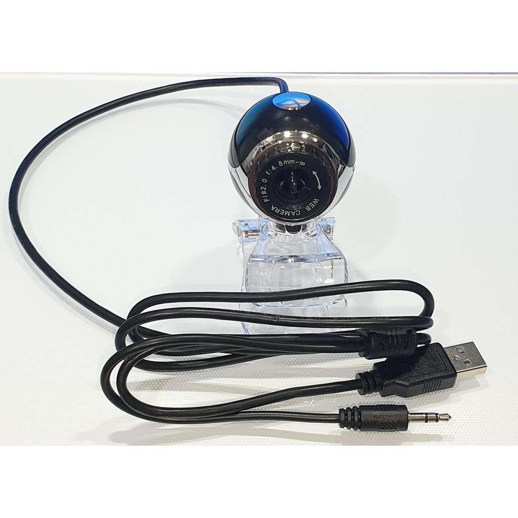 Webcam tròn chân kẹp có mic | BigBuy360 - bigbuy360.vn