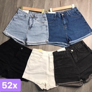 QUẦN SHORT JEAN GẬP GẤU