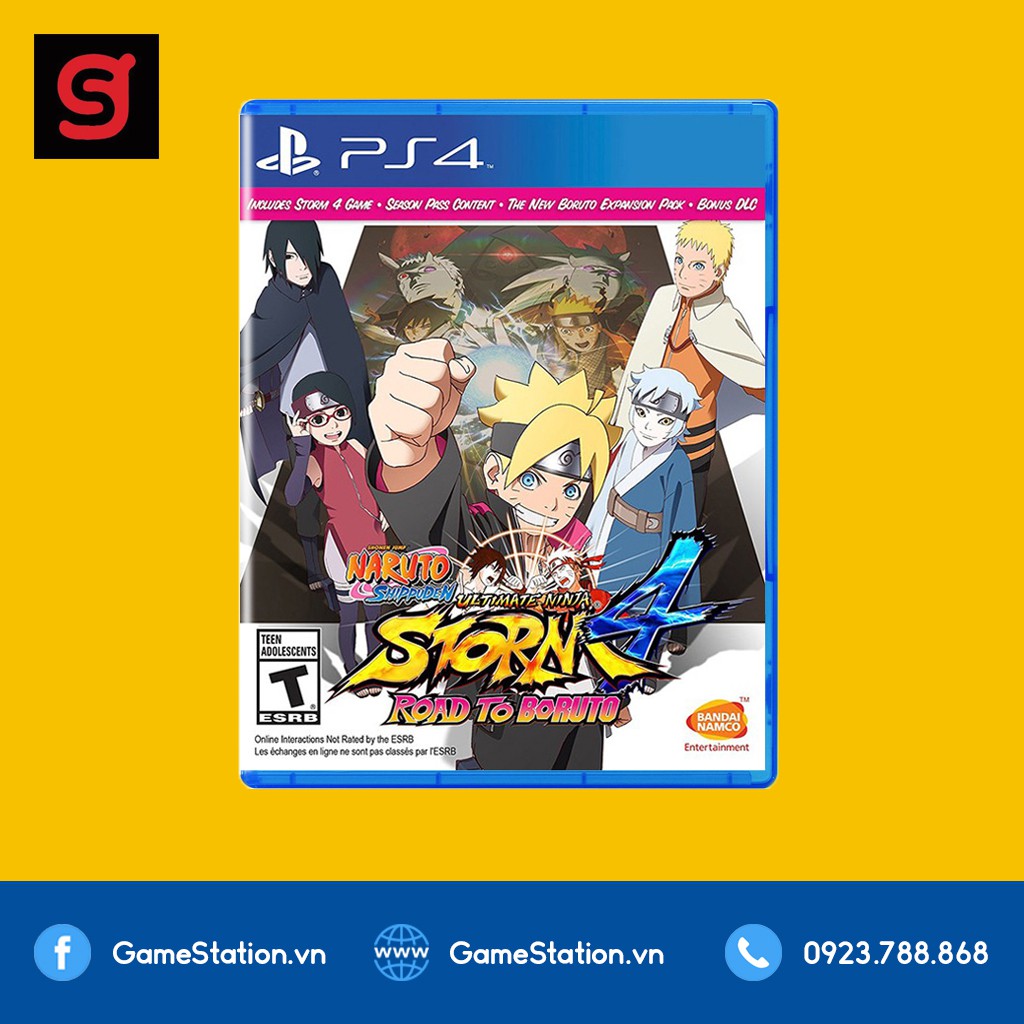 Đĩa Game Sony Naruto Ultimate Ninja Storm 4 Road To Boruto