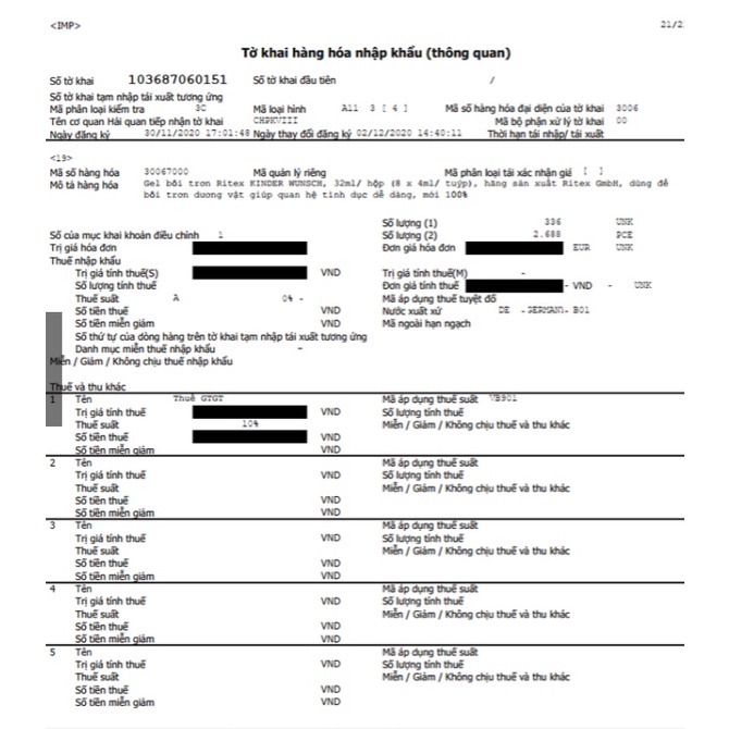 Gel Ritex Kinderwunsch Đức, 1 tuýp - hỗ trợ tăng thụ thai