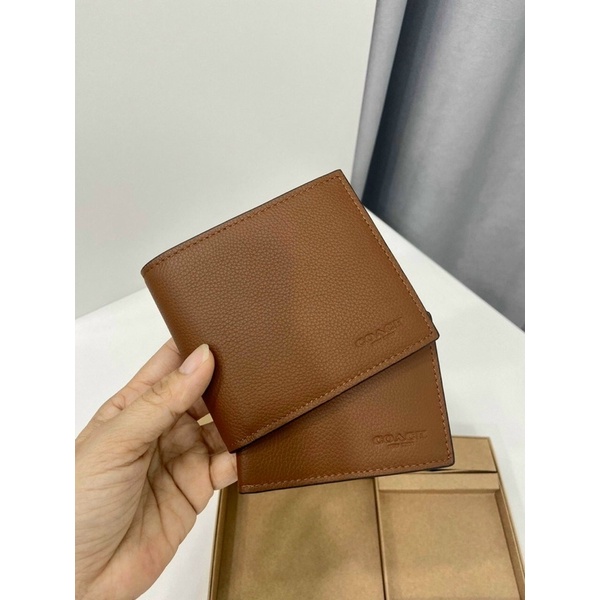Ví Coach nam kèm khoá mua 1 được 2