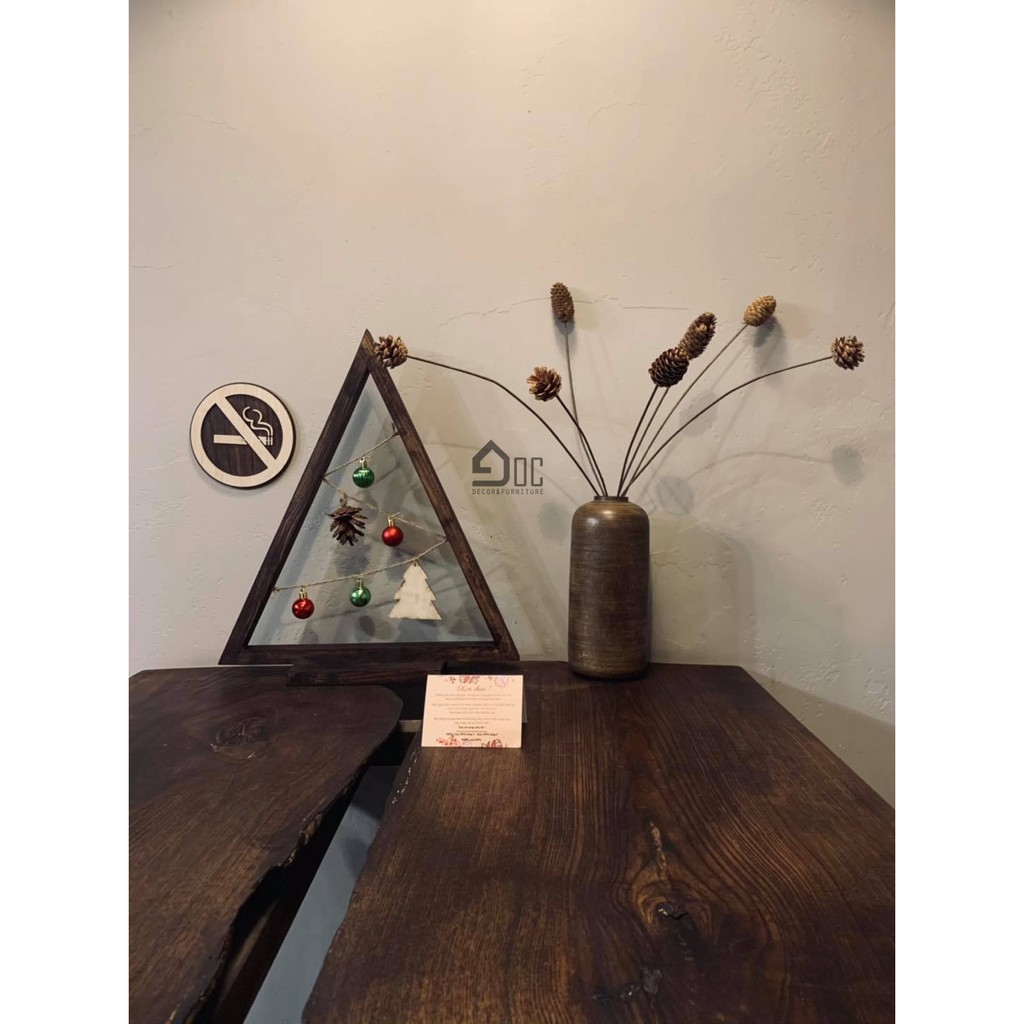 Cây thông Noel trang trí, decor nhà cửa, quán coffe, nhà hàng( full đồ trang trí và đèn)