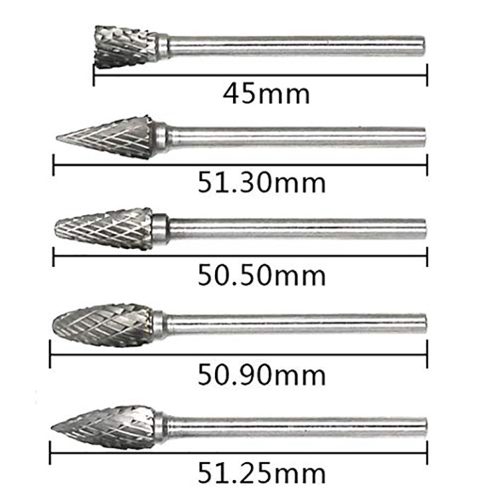 Mũi mài hợp kim cốt 3ly đầu 6ly