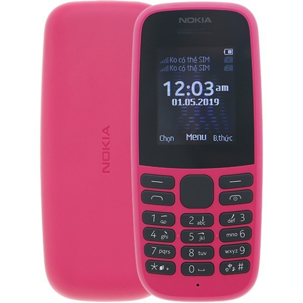 Điện thoại Nokia 105 2 sim - hàng chính hãng | BigBuy360 - bigbuy360.vn