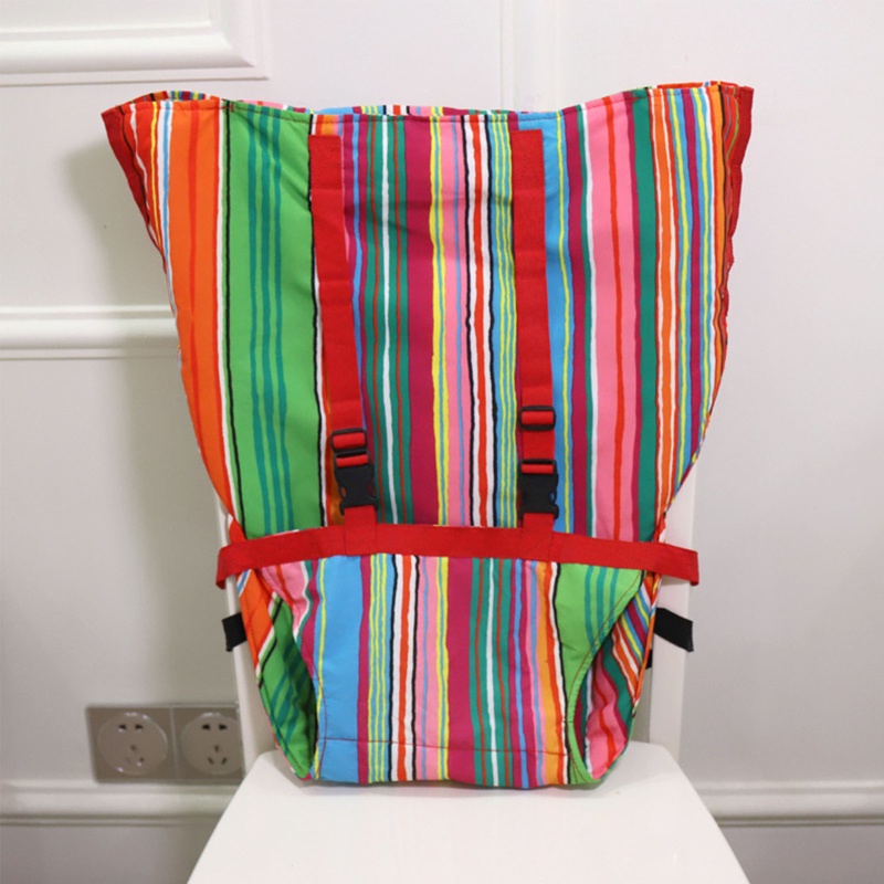 Vỏ Bọc Ghế Ngồi Cao Tăng Cường Cao An Toàn Kèm Dây Đeo Tùy Chỉnh Tiện Dụng Cho Bé