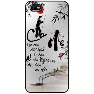 Ốp lưng OPPO A1K in hình Cha mẹ thư pháp