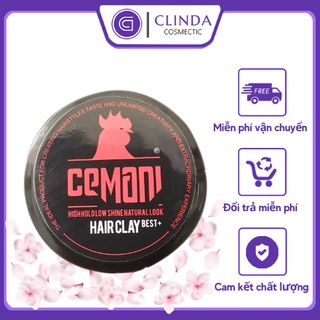 Sáp vuốt tóc tạo kiểu giữ nếp cemani hairclay 100g
