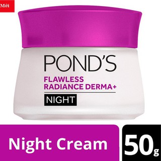 Kem Dưỡng Trắng Cao Cấp Ban Đêm Ponds Flawless Radiance Derma+ Night Cream 50g