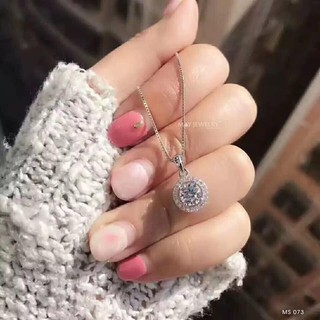 Dây chuyền mặt nạm đá