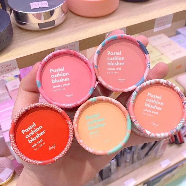 Phấn Má Hồng Dạng Nén THEFACESHOP Pastel Cushion Blusher 6g