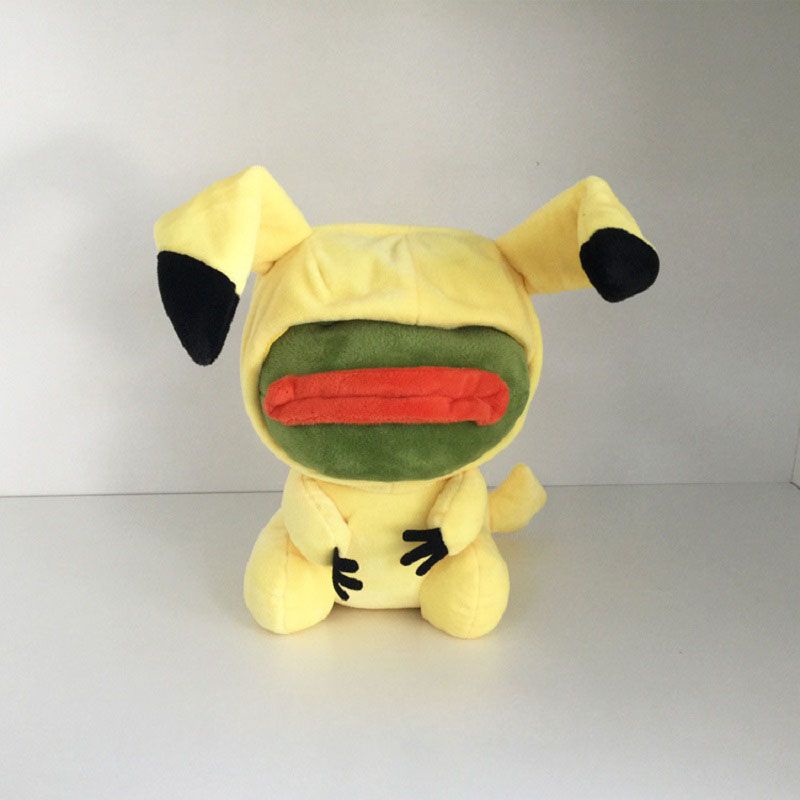 Thú nhồi bông hình nhân vật chú ếch buồn hoạt hình Pokemon dễ thương 23cm