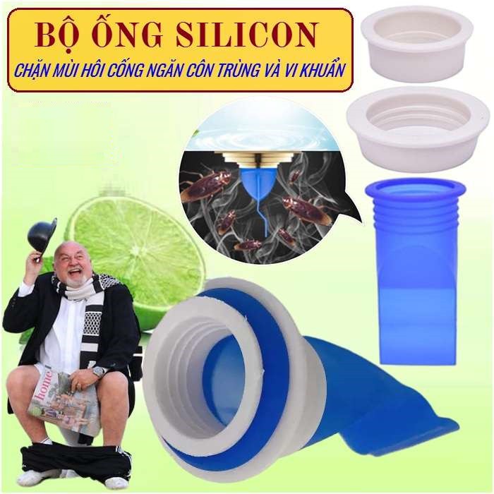Phụ kiện Silicone chống mùi hôi cống, chống trào ngược. Ngăn mùi khó chịu chống côn trùng xâm nhập ống cống