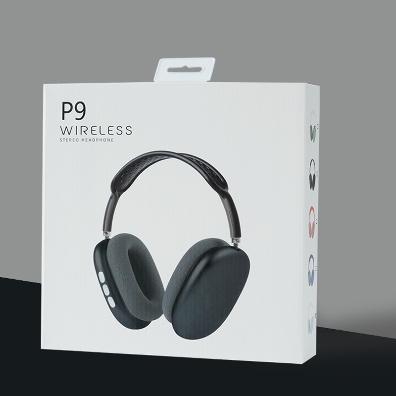 Tai Nghe Chụp Tai P9 Pro Bluetooth 5.0 Không Dây Có Micro Hỗ Trợ Thẻ Nhớ TF Âm Thanh Siêu Trầm