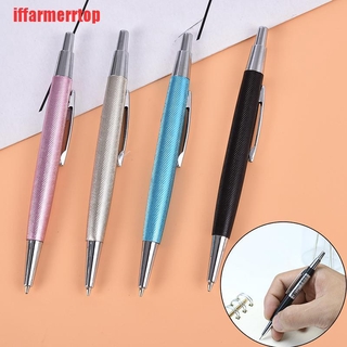(Hàng Mới Về) Bút Chì Bấm Ngòi 0.7 / 0.5mm Mini Vỏ Kim Loại
