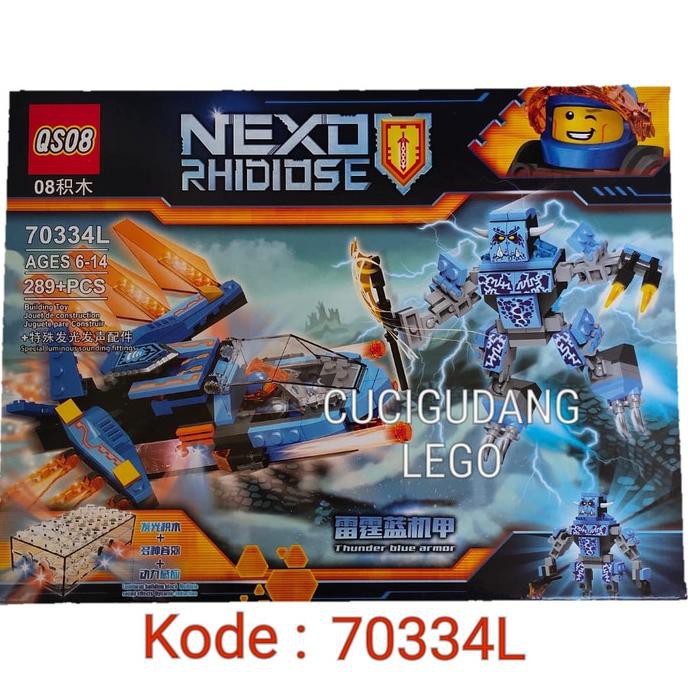 Mô Hình Đồ Chơi Lego Nhân Vật Anime Nexo Knight Clay
