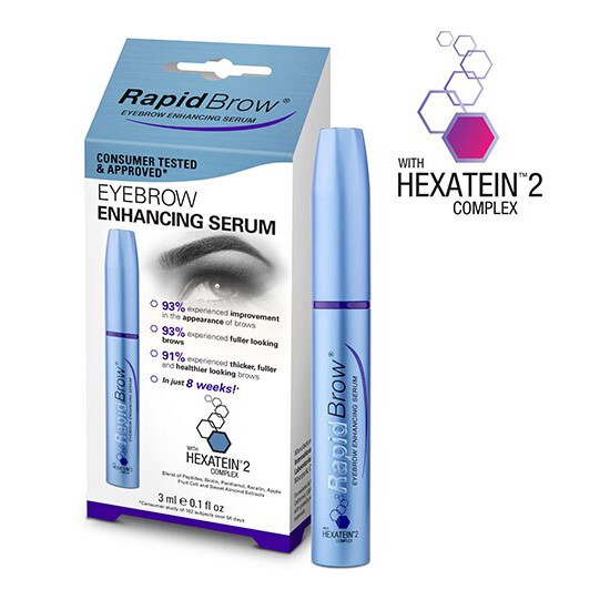 Serum kích thích lông mi RapidLash/Serum kích thích lông mày RapidBrow 3ml hiệu quả nuôi dưỡng và trẻ hóa
