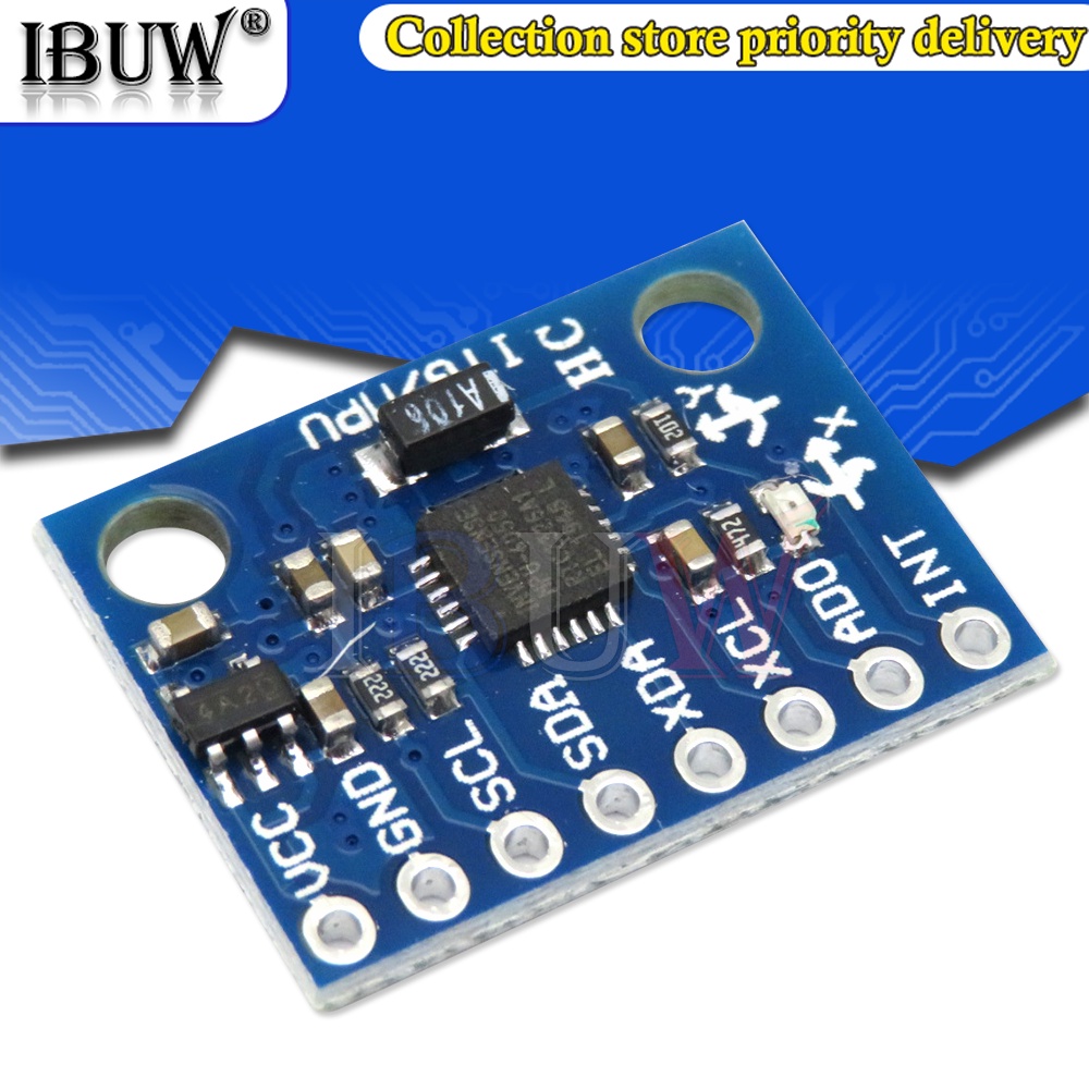1 Mô Đun Cảm Biến Xoay 3 Trục GY-521 MPU-6050 MPU6050 + Mô Đun 3 Trục