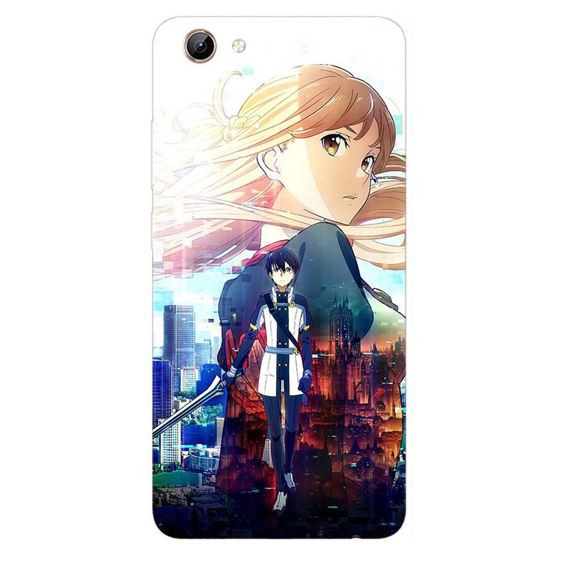 Sword Art Online Phone Case Vivo 1601 1603 1606 1609 1610 1611 1713 1714 1716 1718 1719 1723 1726 1724 1801 1808 1812 silicone cover SAO