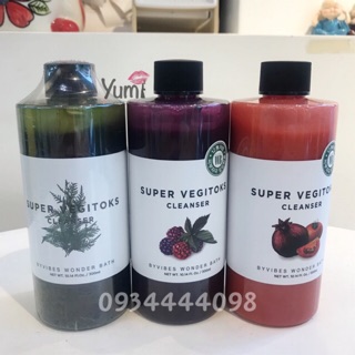 Sữa rửa mặt thải độc rau củ Super Vegitoks Cleanser