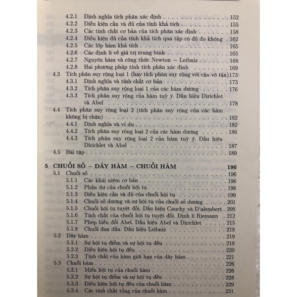 Sách - Giáo trình Giải tích thực một biến