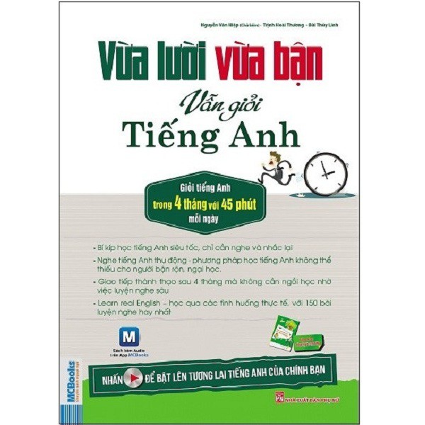 Sách MCBooks - Vừa Lười Vừa Bận Vẫn Giỏi Tiếng Anh