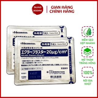 Miếng dán ép sẹo lồi ECLAR PLASTER (Hisamitsu Nhật bản), Sumo Store