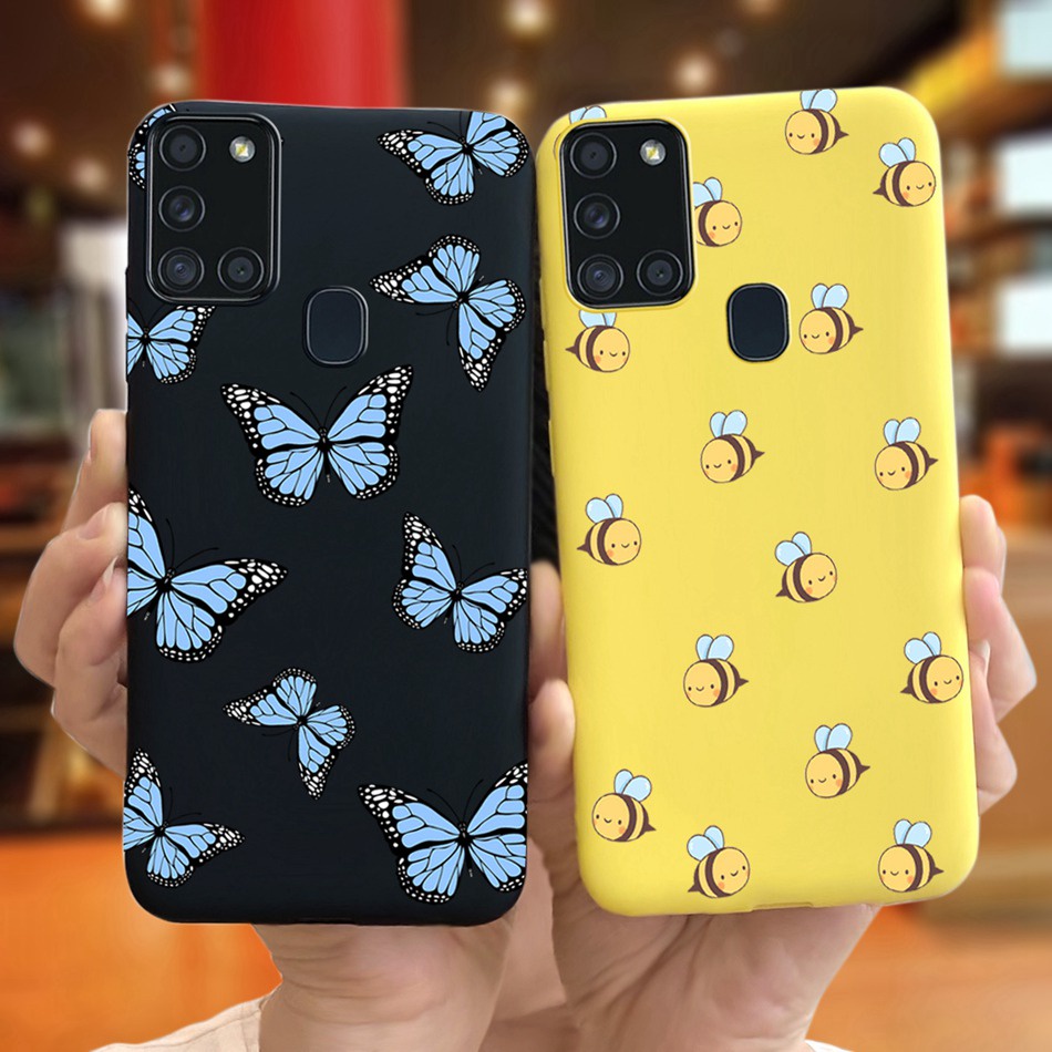 Ốp Điện Thoại TPU Silicone Mềm In Hình Xinh Xắn Cho Samsung Galaxy A21S SM-A217F SM-A217M SamsungA21s A 21s