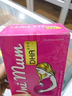 Uni Mum-bổ sung DHA,Sắt,Vitamin...cho bà bầu