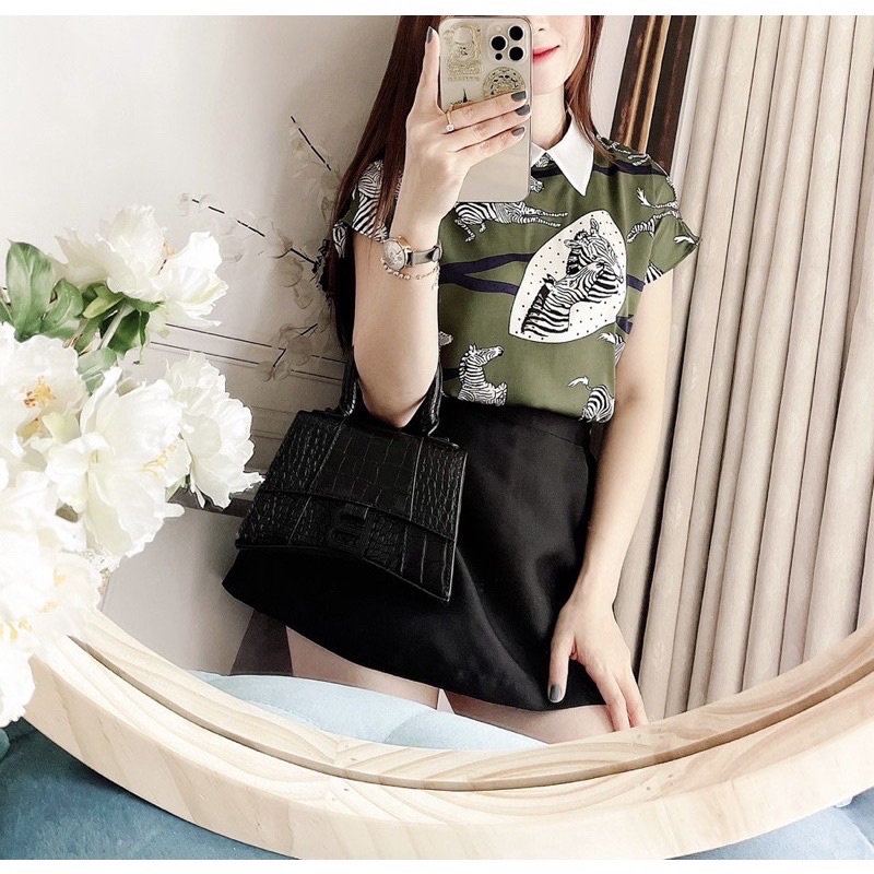 Áo kiểu bigsize G19 công sở hay đi chơi đều hợp thời trang - GEM Fashion