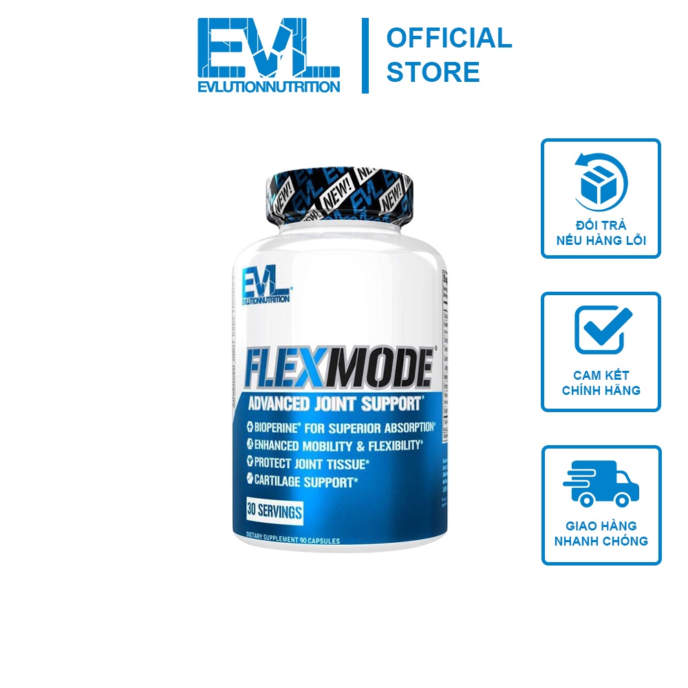 Viên Uống Evlution Flex Mode 90 Viên Giúp Chắc Khỏe Xương Sụn Khớp