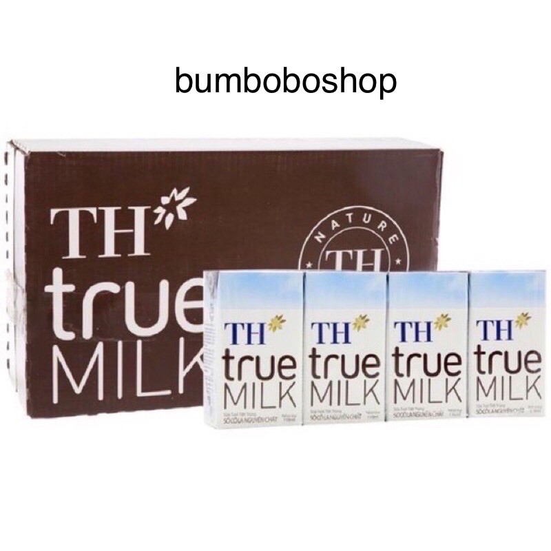 Sữa TH TRUE MILK vị socola hộp 110ml (thùng 48 hộp 110ml)
